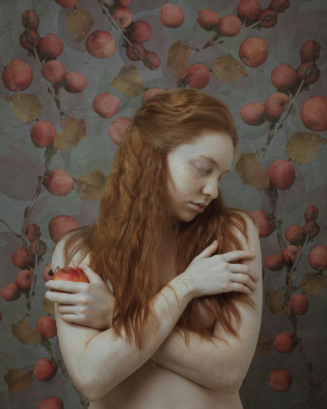 портрет девушка оммаж Ева фото превью