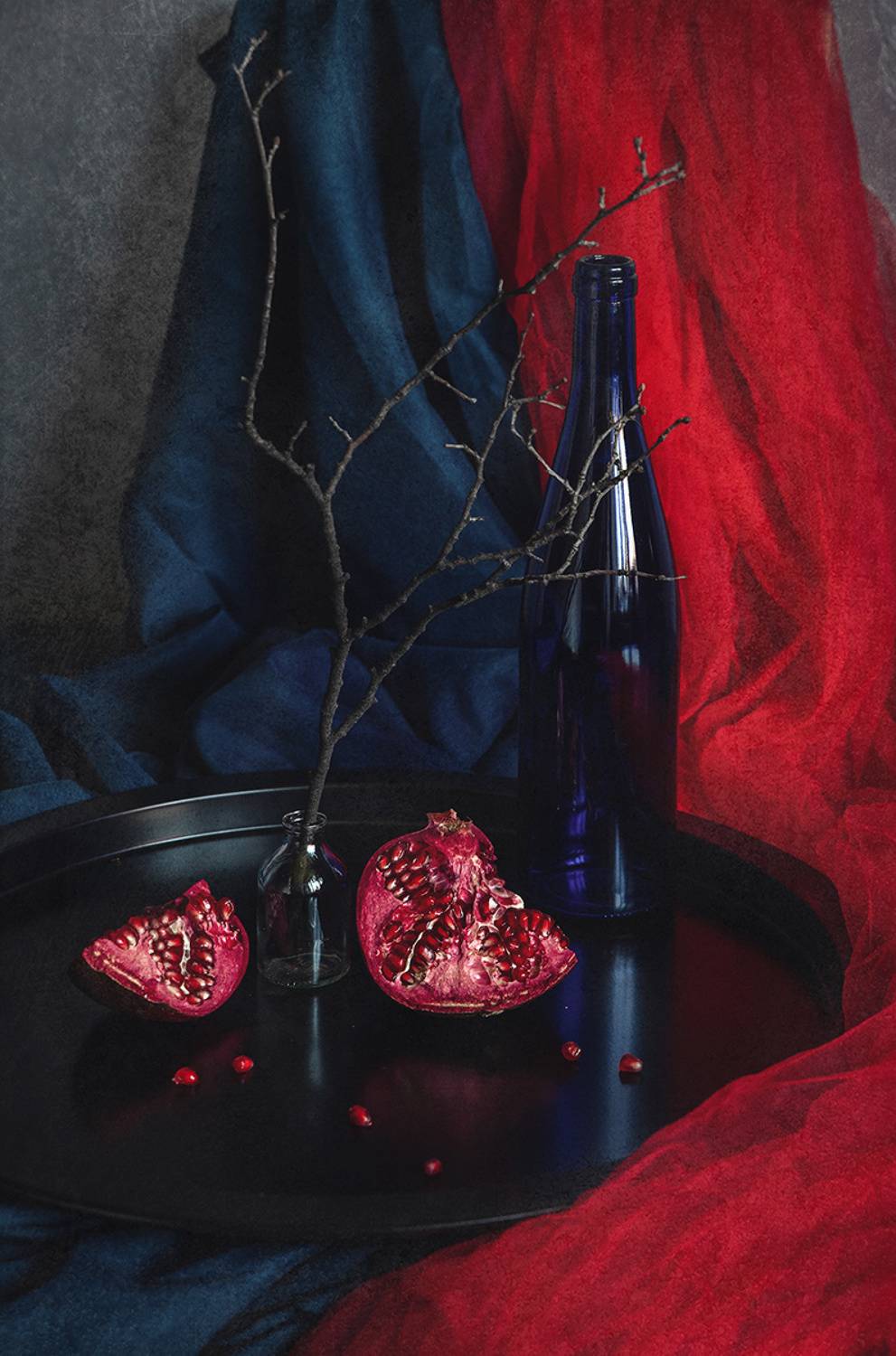 натюрморт, гранат, Гордейко Анна