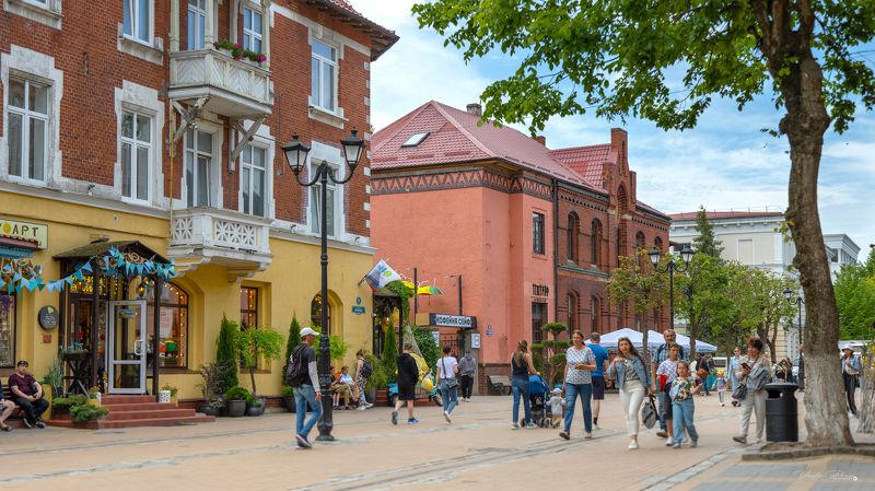 Зеленоградск, город, стрит, улица, прогулка, туризм, калининградская область, фотография, Свирин Вадим, 2023, Zelenogradsk, city, street, street, walk, tourism, Kaliningrad region, photography, Vadim Svirin Улилы Зеленоградска. фото превью