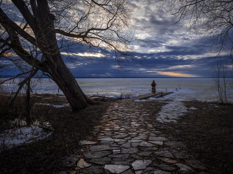 плещеево озеро, переславль-залесский, весна Дурнушка-весна фото превью