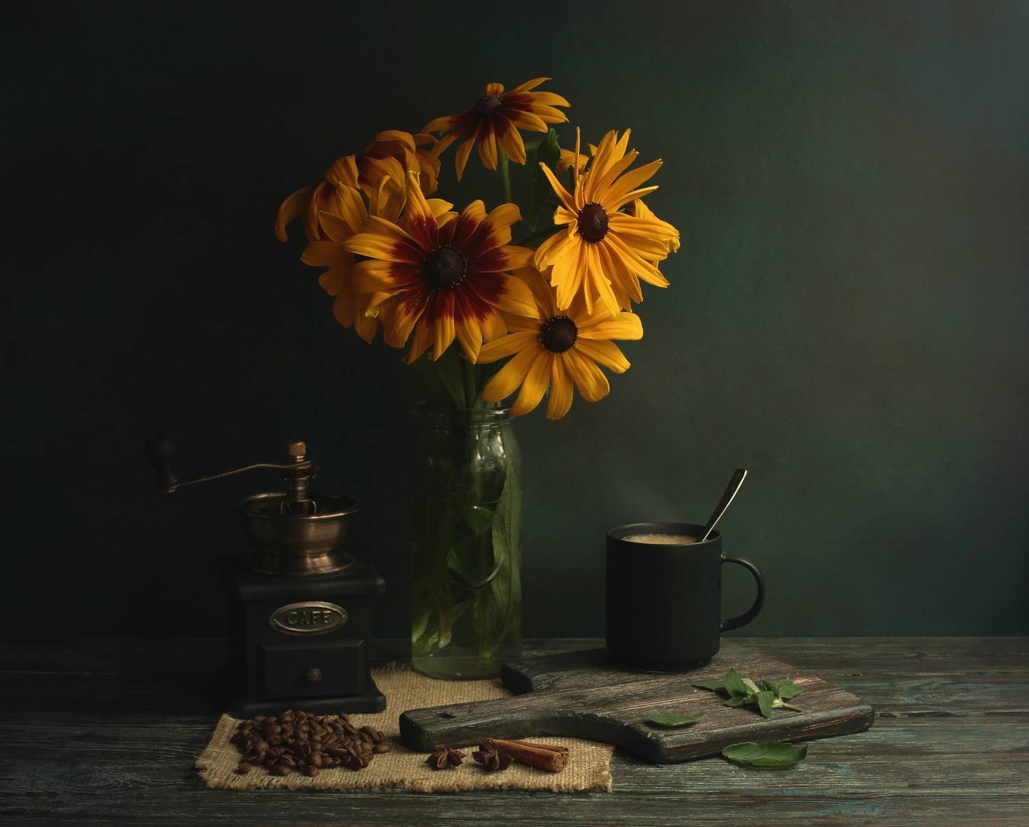 цветы, кофе, натюрморт, напиток, аромат, вкусно,flowers, coffee, still life, drink, aroma, delicious, bouquet , flowers, Стасов Виталий