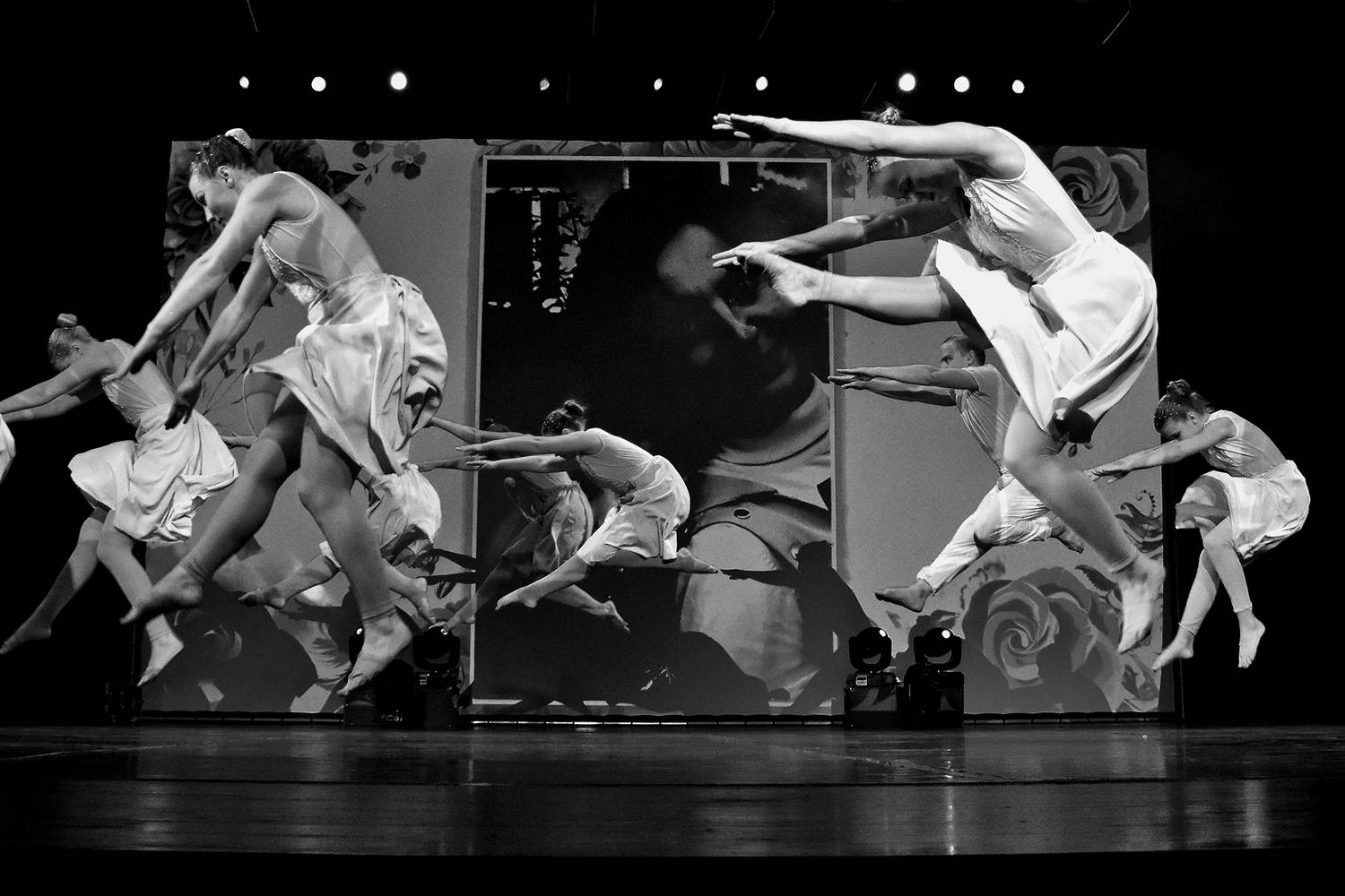 танец, сцена, чб, апатиты, Николай Смоляк