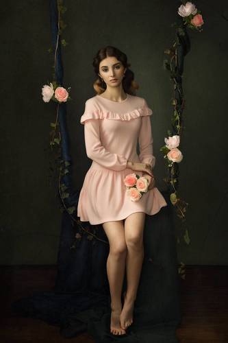 The Swing and some Roses