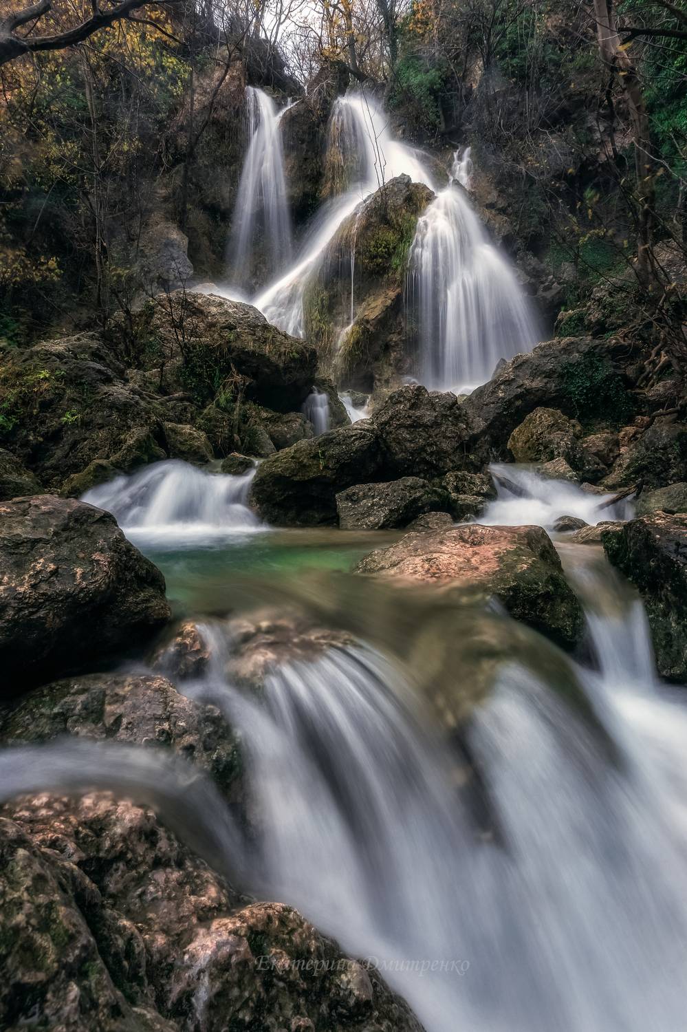 крым, пейзаж, водопад, су-учхан, осень, Дмитренко Екатерина