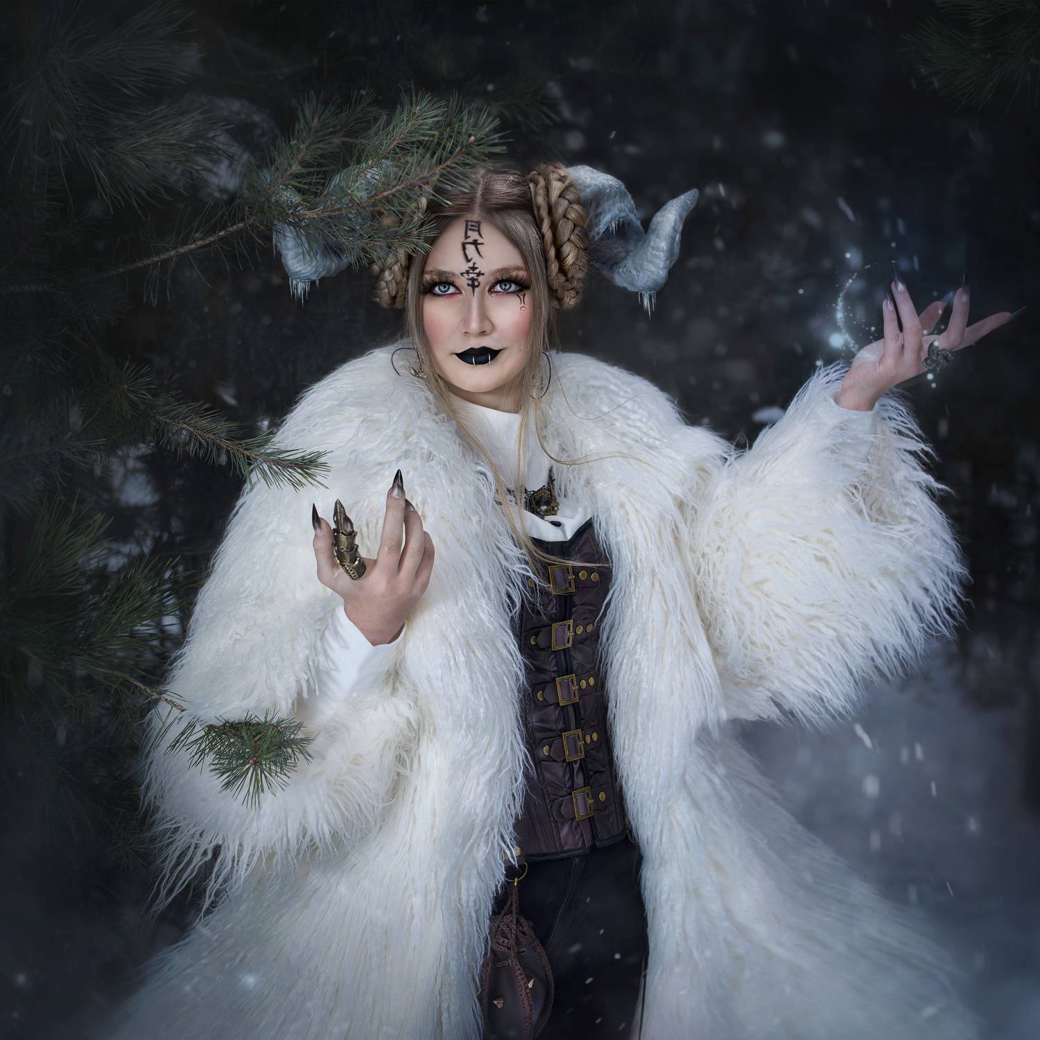 Фотограф Юлия Дюдина, Фотограф Нижний Новгород, арт фотограф,  волшебная фотосессия, фотосессия готика, демон, Дюдина Юлия