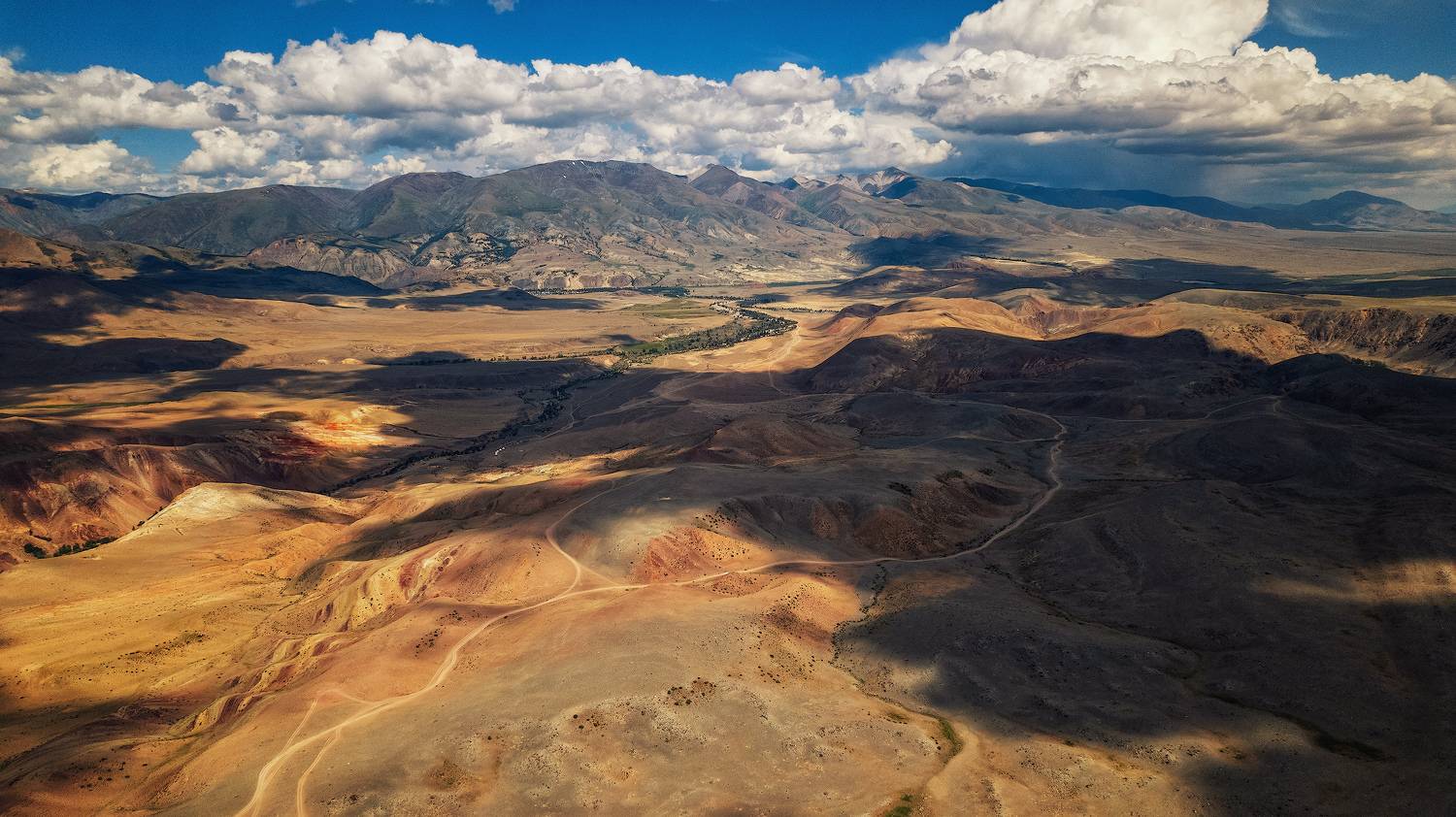 небо. степь. горы. алтай., Totoro D