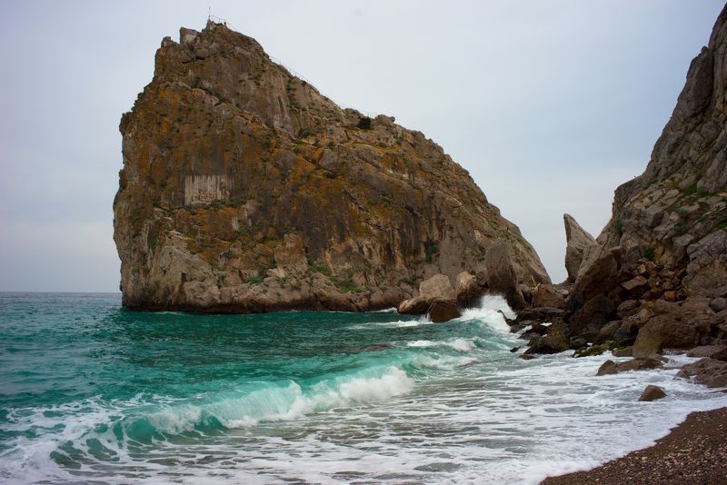 Шторм в Симеизе фото превью