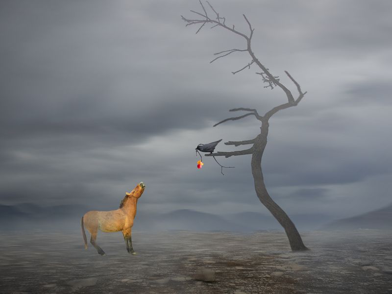 Аллюзия на басню о Вороне и Лисице фото превью