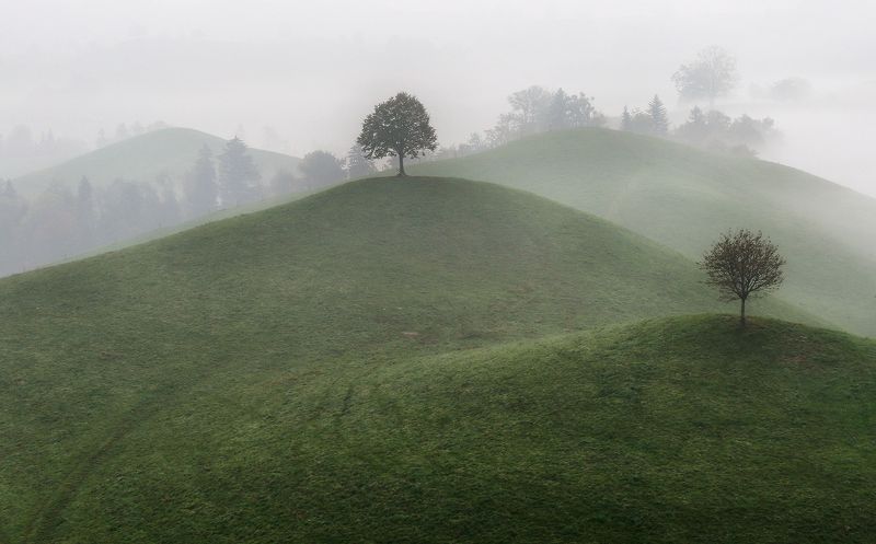 швейцария На холмах фото превью