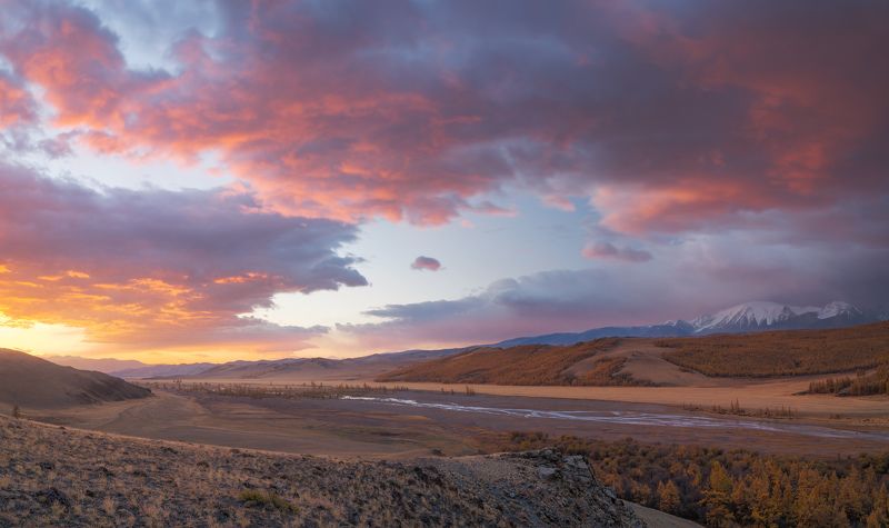 тыва, tuva, горы, солнце, утро, рассвет, путешествие, journey, traveling Встречаяя Солнце /  Meeting the Sun фото превью