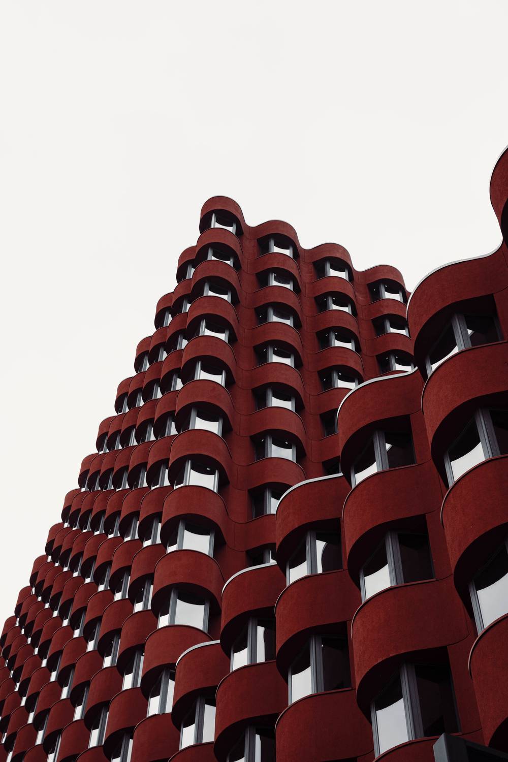 architecture, pattern, red, building, moscow, russia, urban, city, abstract, Гладков Сергей