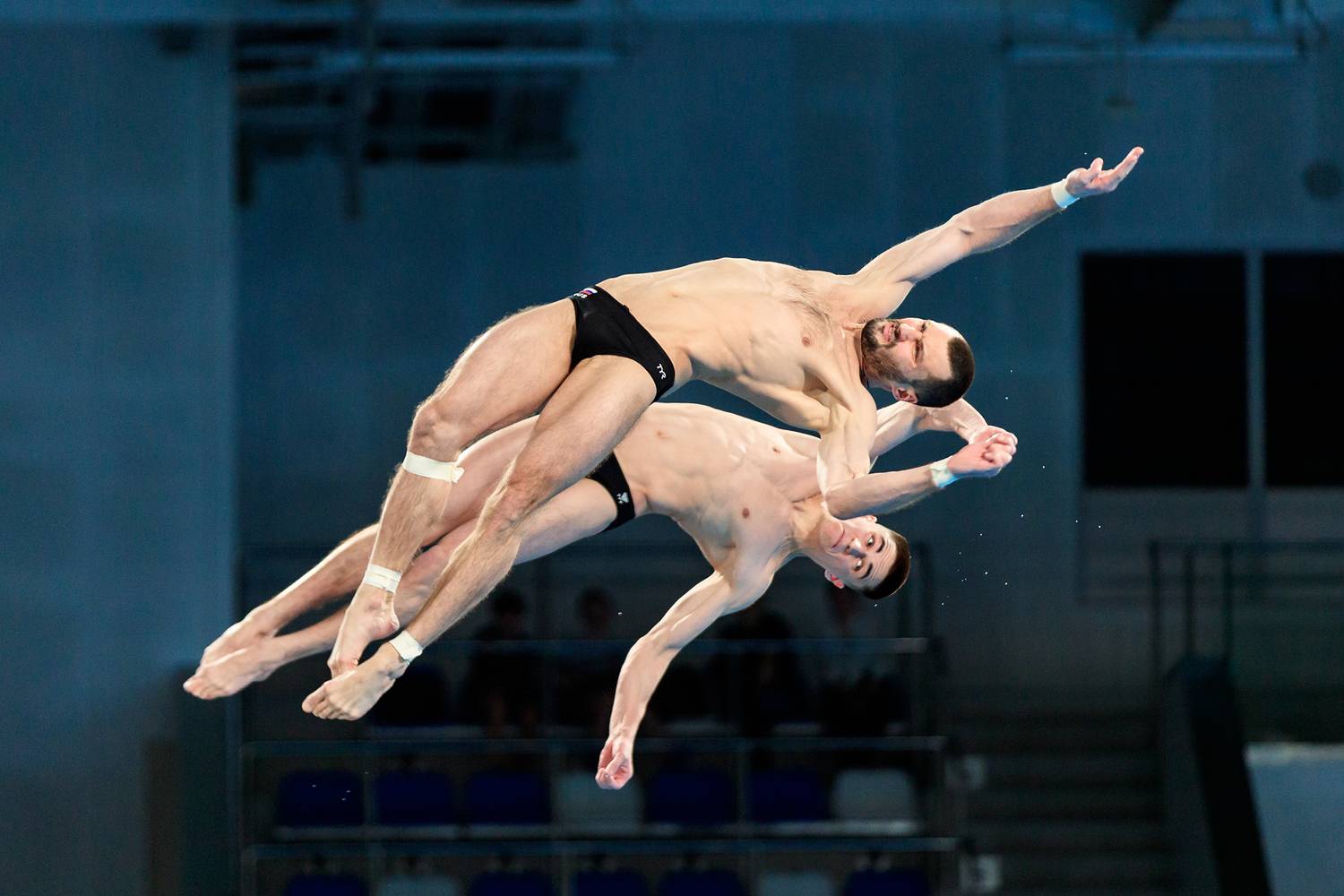 спорт, прыжки в воду, спортсмены, бассейн, Юрий Ломакин