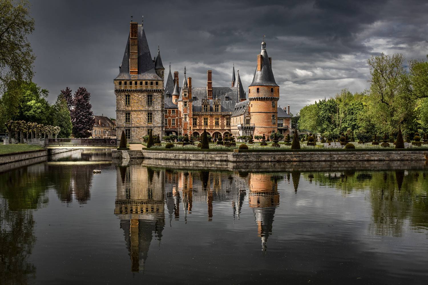 замки, архитектура, франция, шато, пейзаж, Игорь Квочка