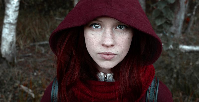 Лес Василиса Красная Шапочка Веснушки Василиса фото превью