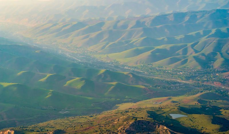 узбекистан, uzbekistan В дымке фото превью