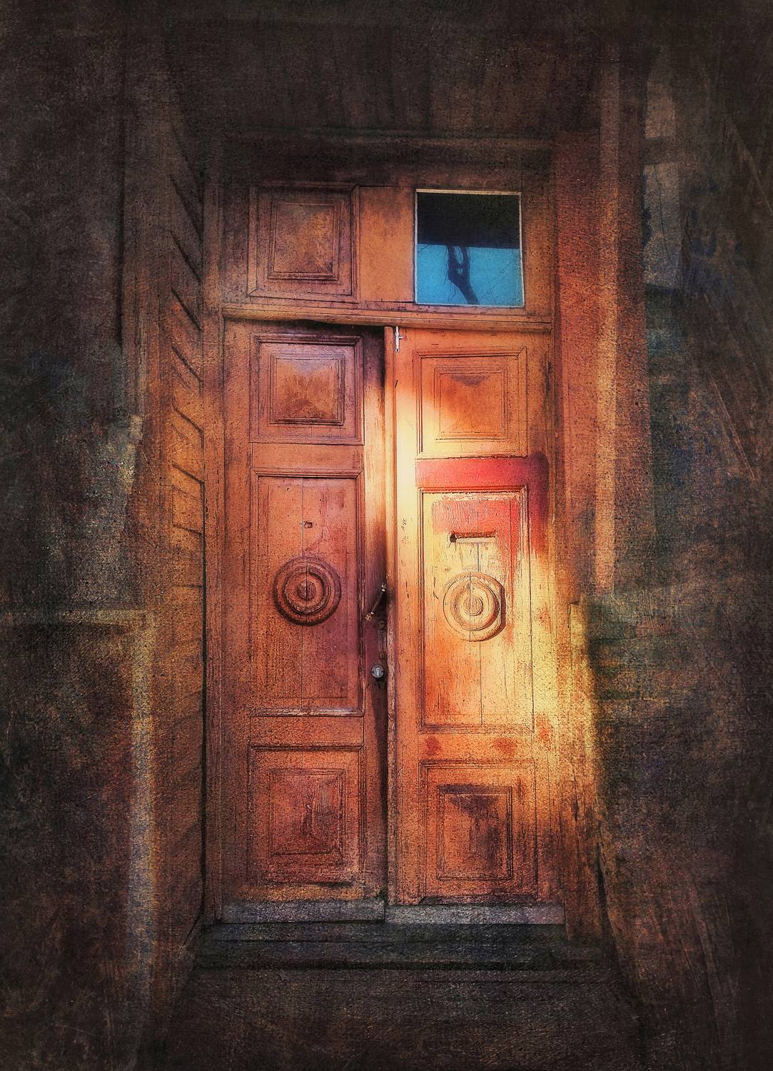 двери, старого, города, Буглак Инна