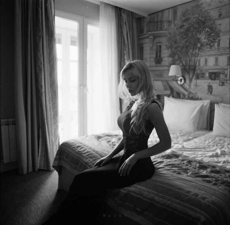плёнка, чб, портрет, девушка, film, analog, portrait, girl, bnw С в е т фото превью
