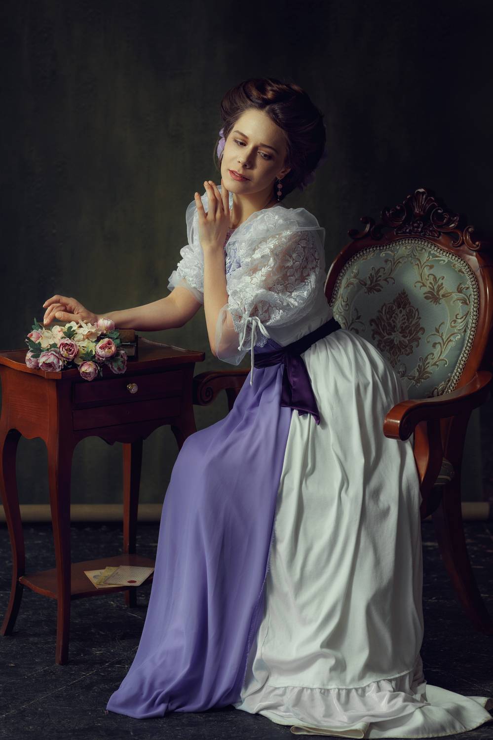 девушка, винтаж, постановочное фото, портрет, женский портрет, художественное фото, Екатерина Сигат