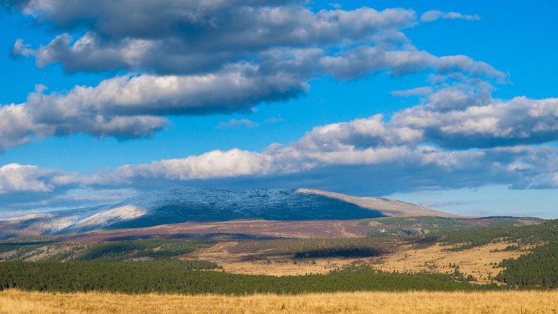пейзаж, горы, осень, облака, Горный Алтай   фото превью