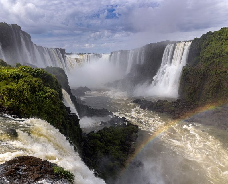 waterfall, iguazu, brasil Devil\'s Throat фото превью