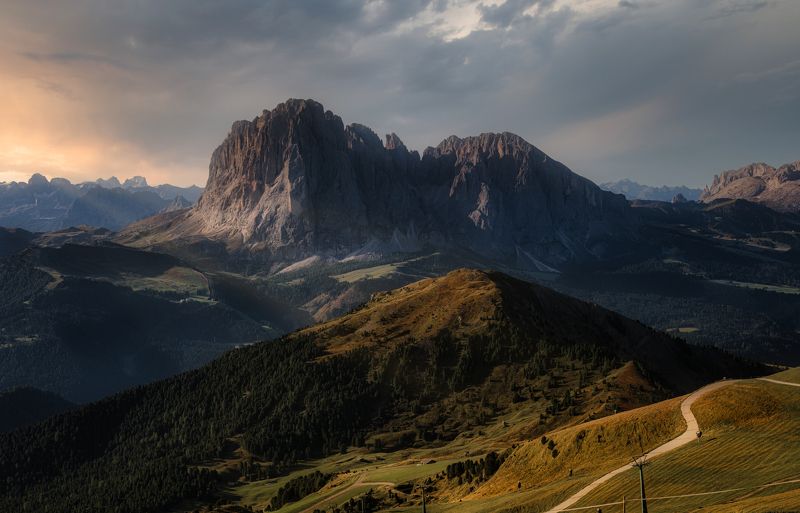 Dolomiti Landscape Nikon  Вал Гардена фото превью