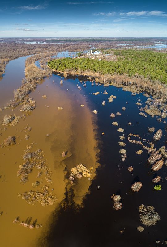 Слияние рек Клязьмы и Судогды фото превью