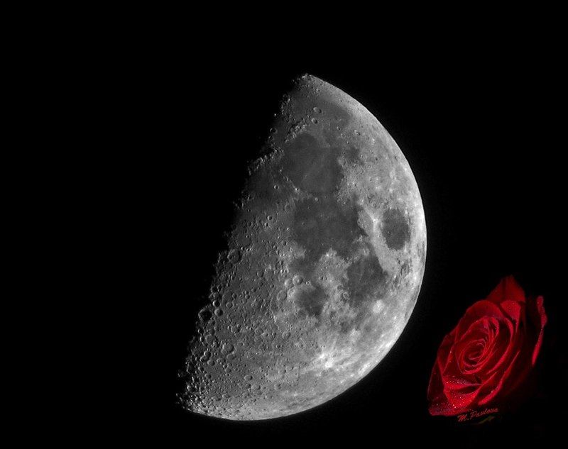 луна, небо, природа, космос, вселенная, день космонавтики С любовью к Вселенной... фото превью