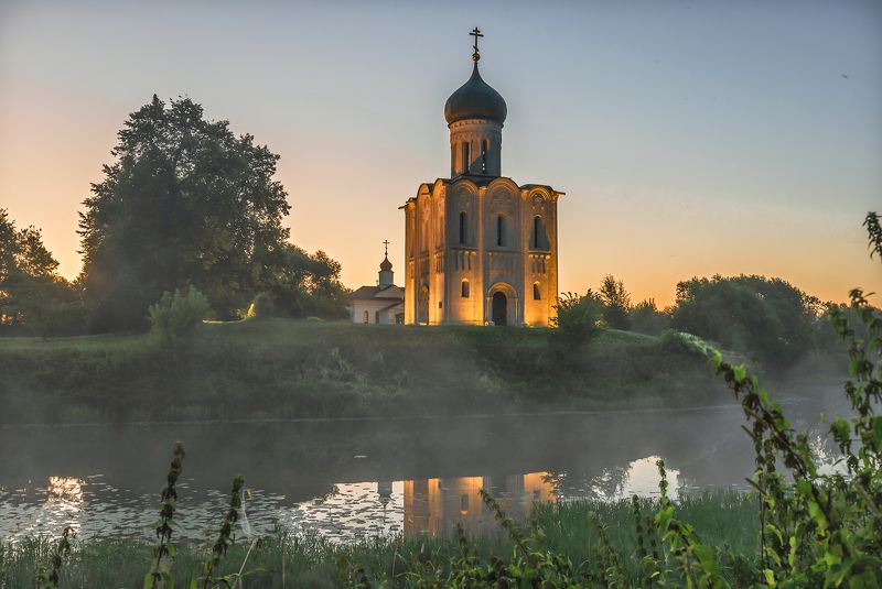 Весеннее утро на Нерли... фото превью