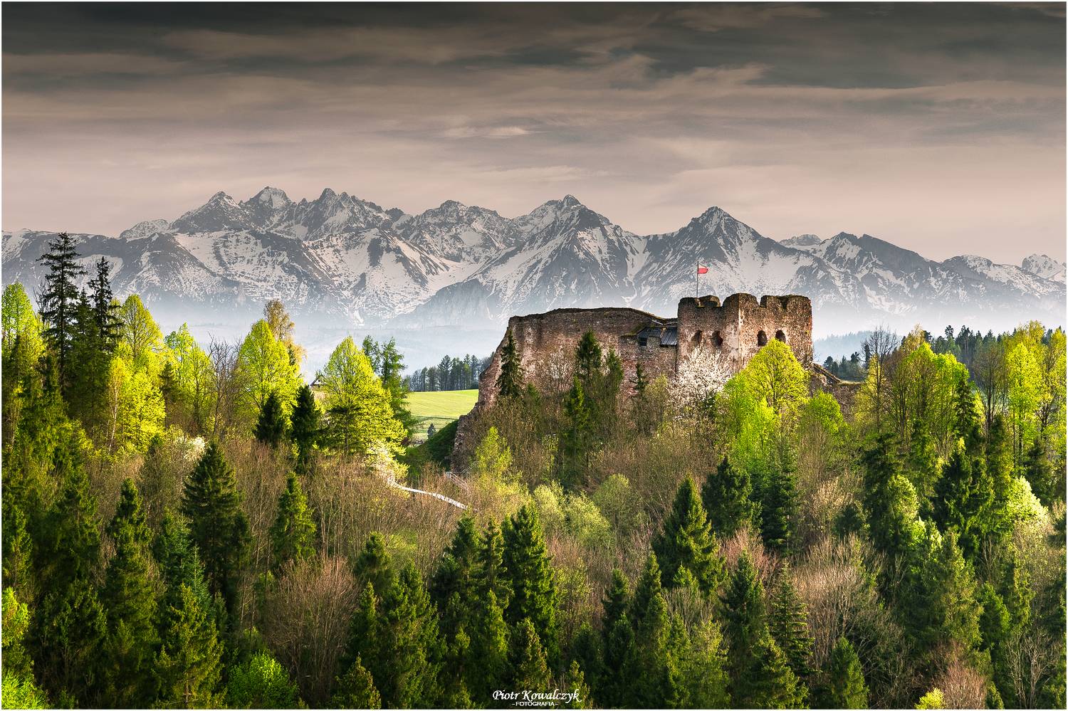 polska, podhale, g&oacute;ry, pieniny, tatry, zamek, czorsztyn, Kowalczyk Piotr