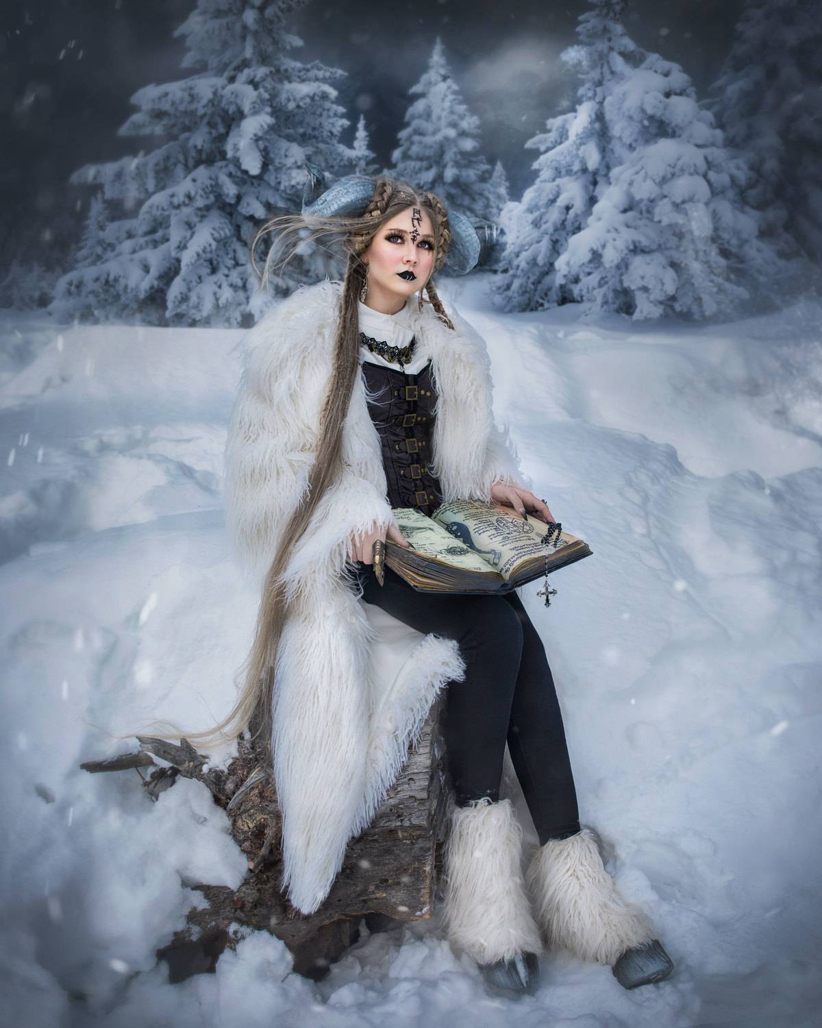 Фотограф Юлия Дюдина, Фотограф Нижний Новгород, арт фотограф,  волшебная фотосессия, фотосессия готика, демон, Дюдина Юлия