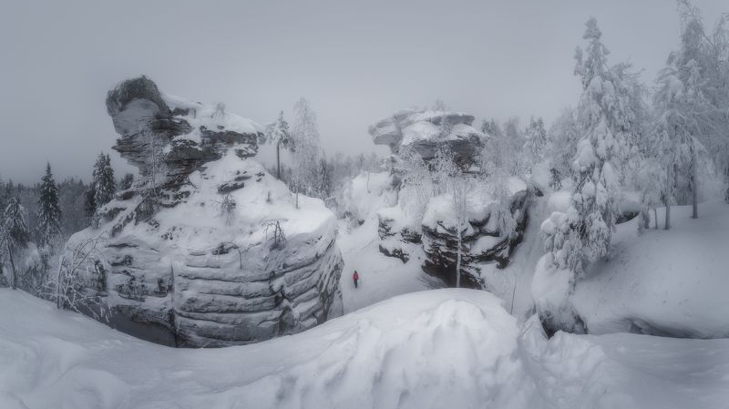 Пасмурным утром в  фото превью