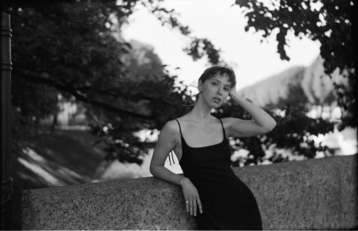 плёнка, портрет, москва-4, санкт-петербург, чб, film, portrait, girl, M&oslash;rkt