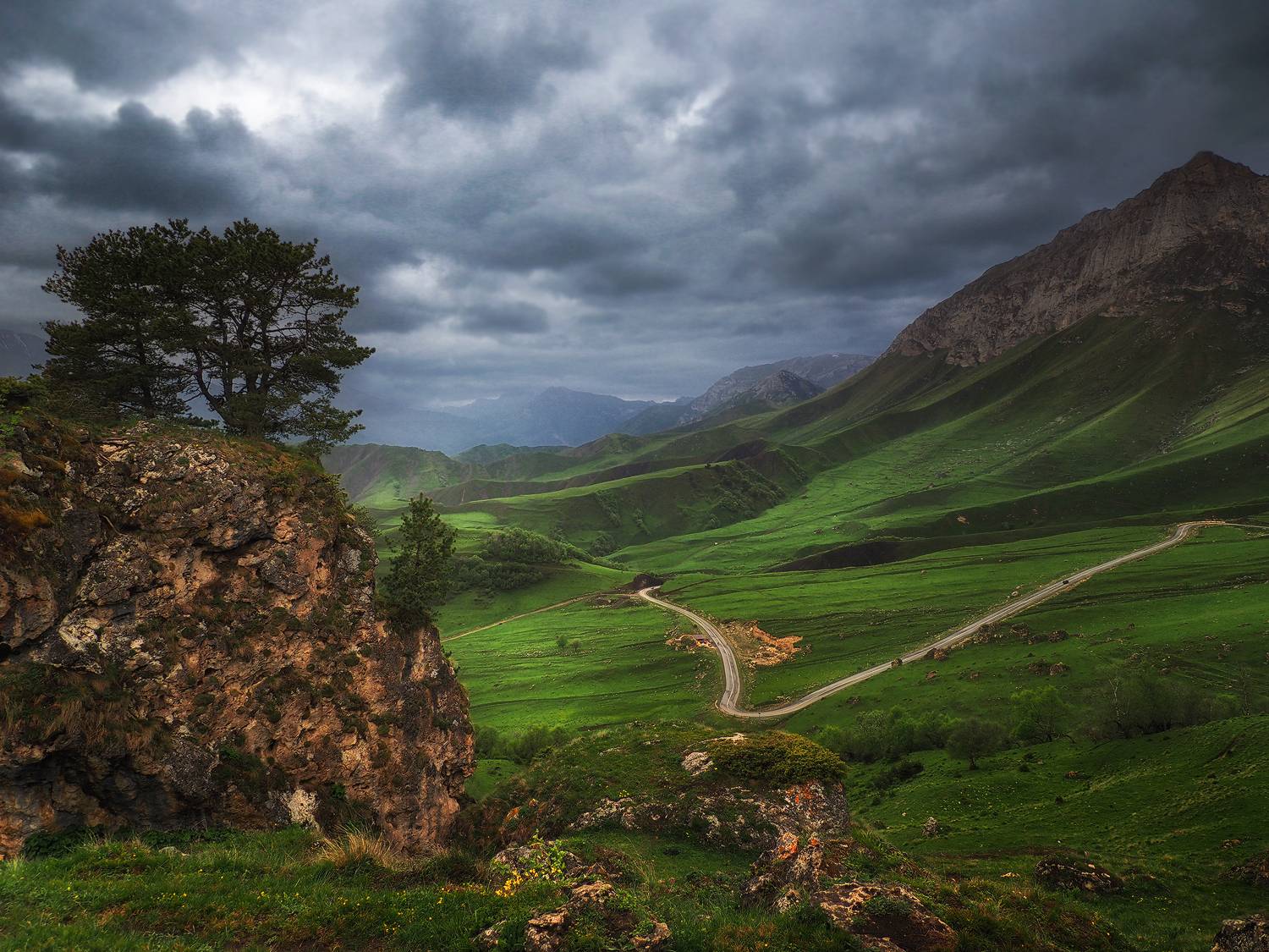 кавказ, ингушетия, большой кавказский хребет, горы, Галина Хвостенко