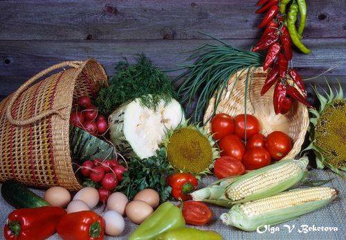 С овощами