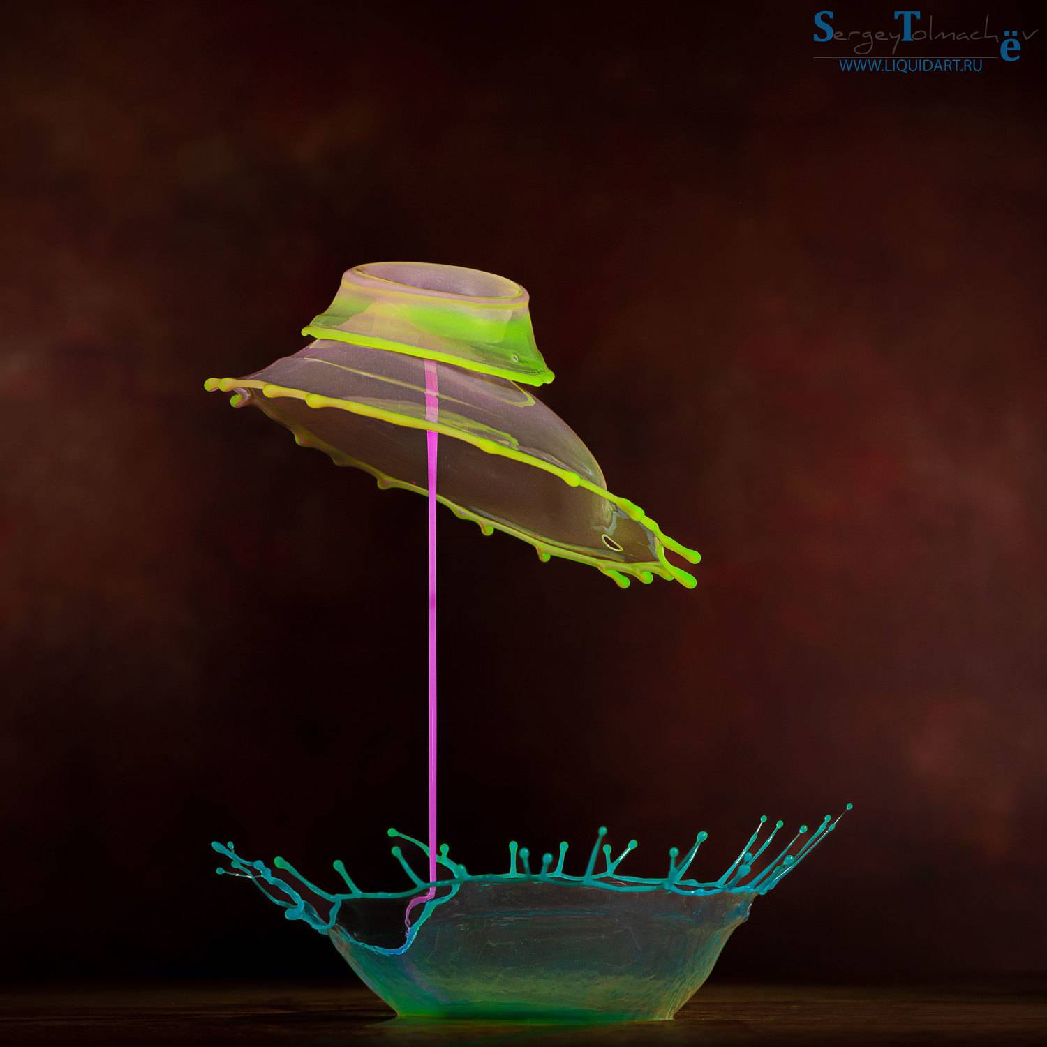 сергей толмачев, вода, капли, скульптуры из  воды, всплеск, Сергей Толмачев