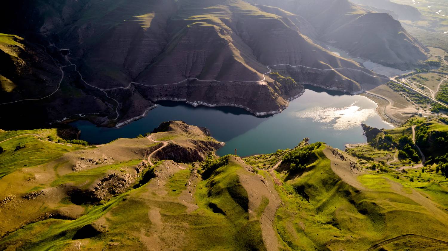 озеро. гижгит. горы. расвет., Totoro D