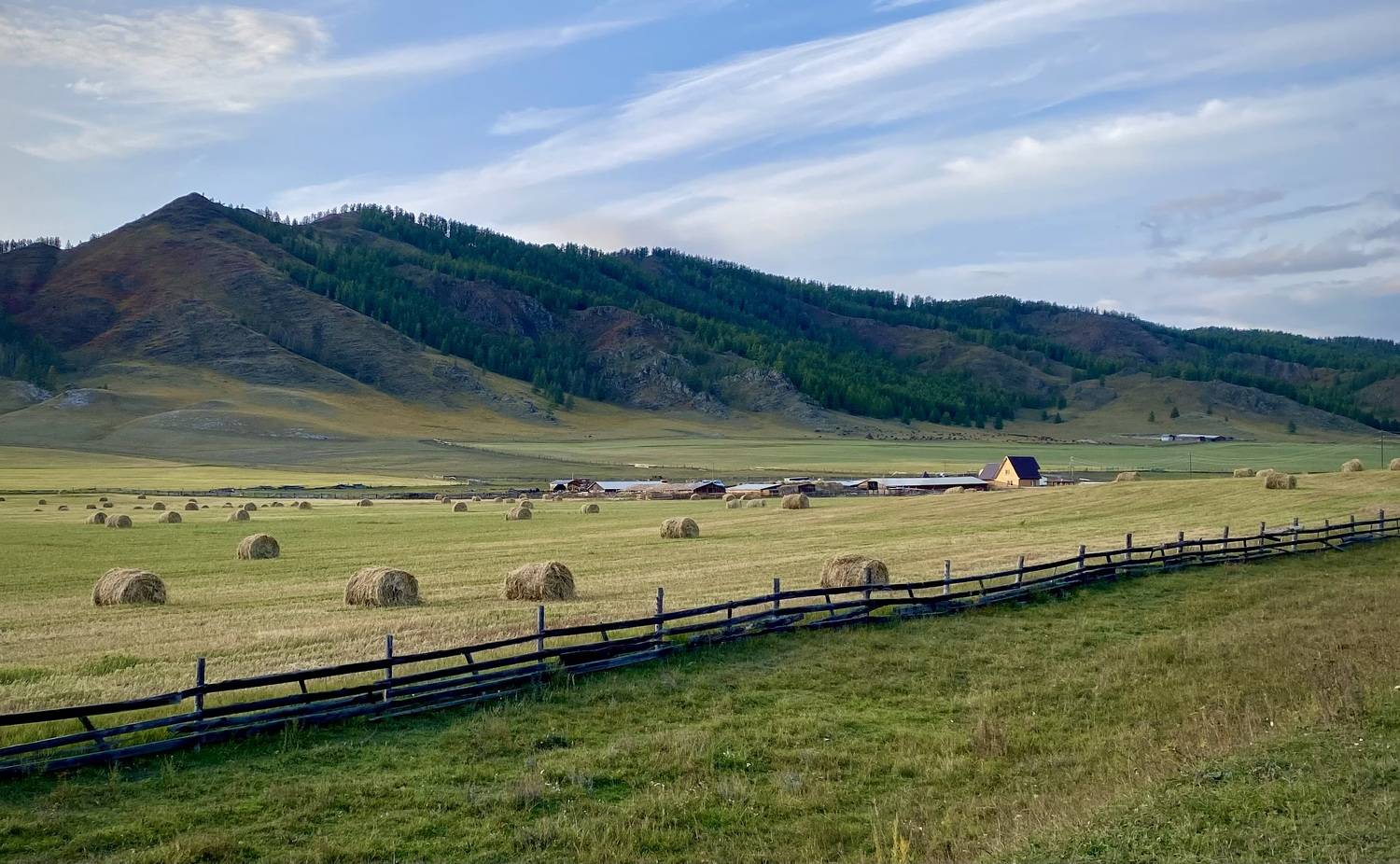 Алтай, хозяйство, ферма, усть-кан, пейзаж , Сергей Шульга