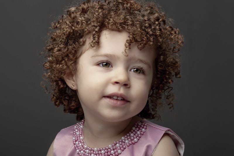 девочка, ребёнок, кучерявая *** фото превью