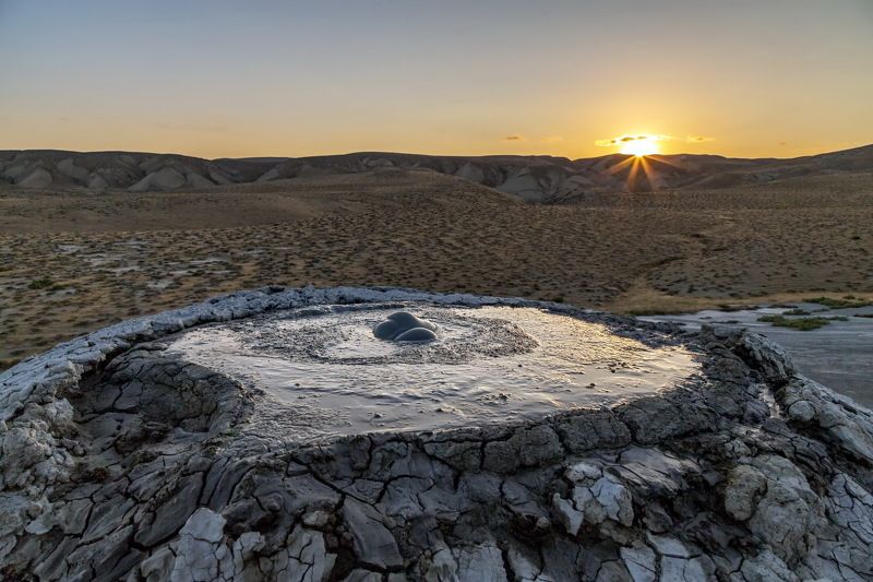 Грязевые вулканы Азербайджан фото превью