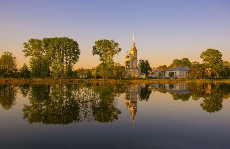 вологда, река, храм, церковь Тишина сердца фото превью