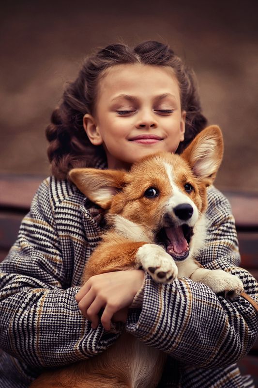 портрет, детский портрет модель, девочка Реми и Уля фото превью