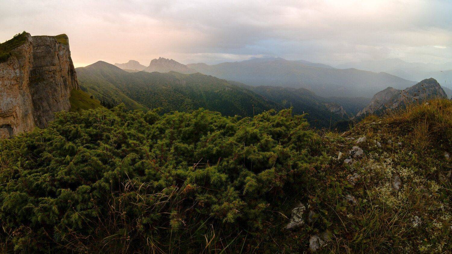 Горы, Осень, Утро, Alexander Plekhanov