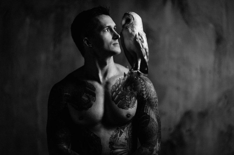 ink, tattoo, owl, noir, blacknwhite, bnw Inkman фото превью
