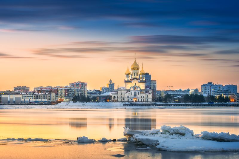 Вечерний Архангельск фото превью