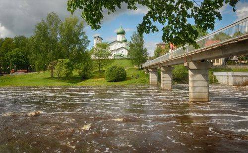 Псков весенний