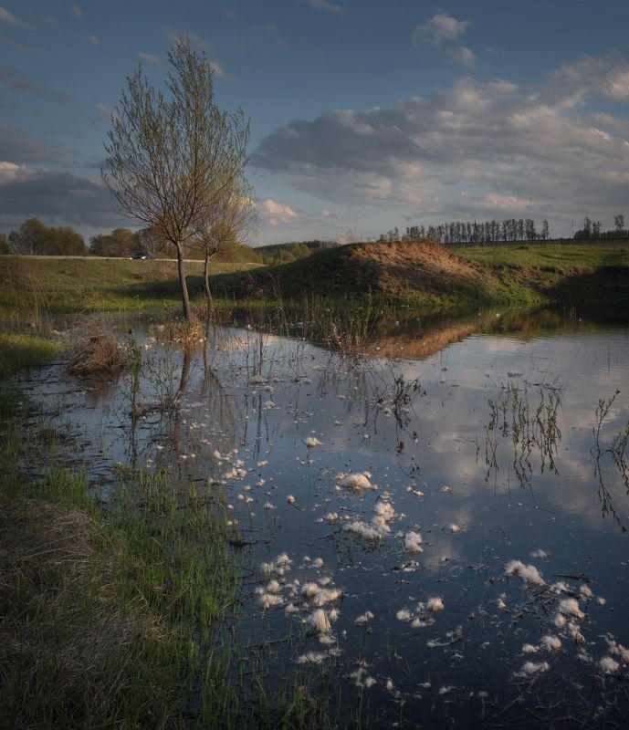 #пезаж #весна #облака #закат *** фото превью