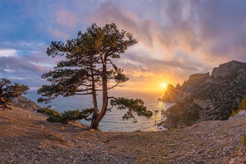 Закат в Новом Свете