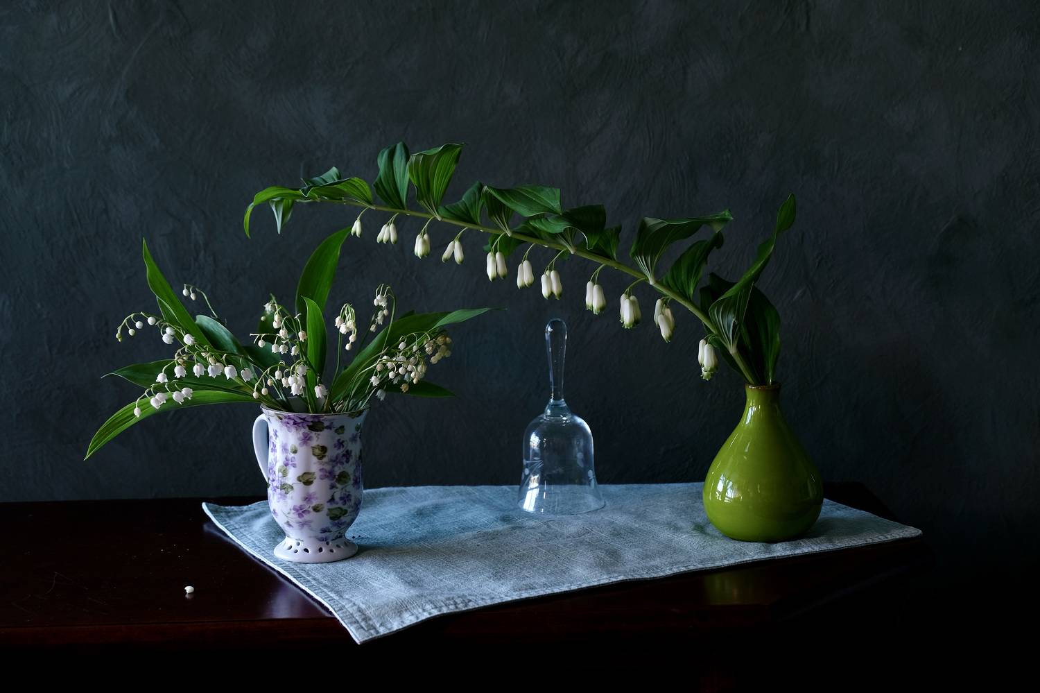 Цветы, ландыш, купена, lily of the valley, flowers, still life, mood, green, colors, spring, , Svetlana Povarova Ree