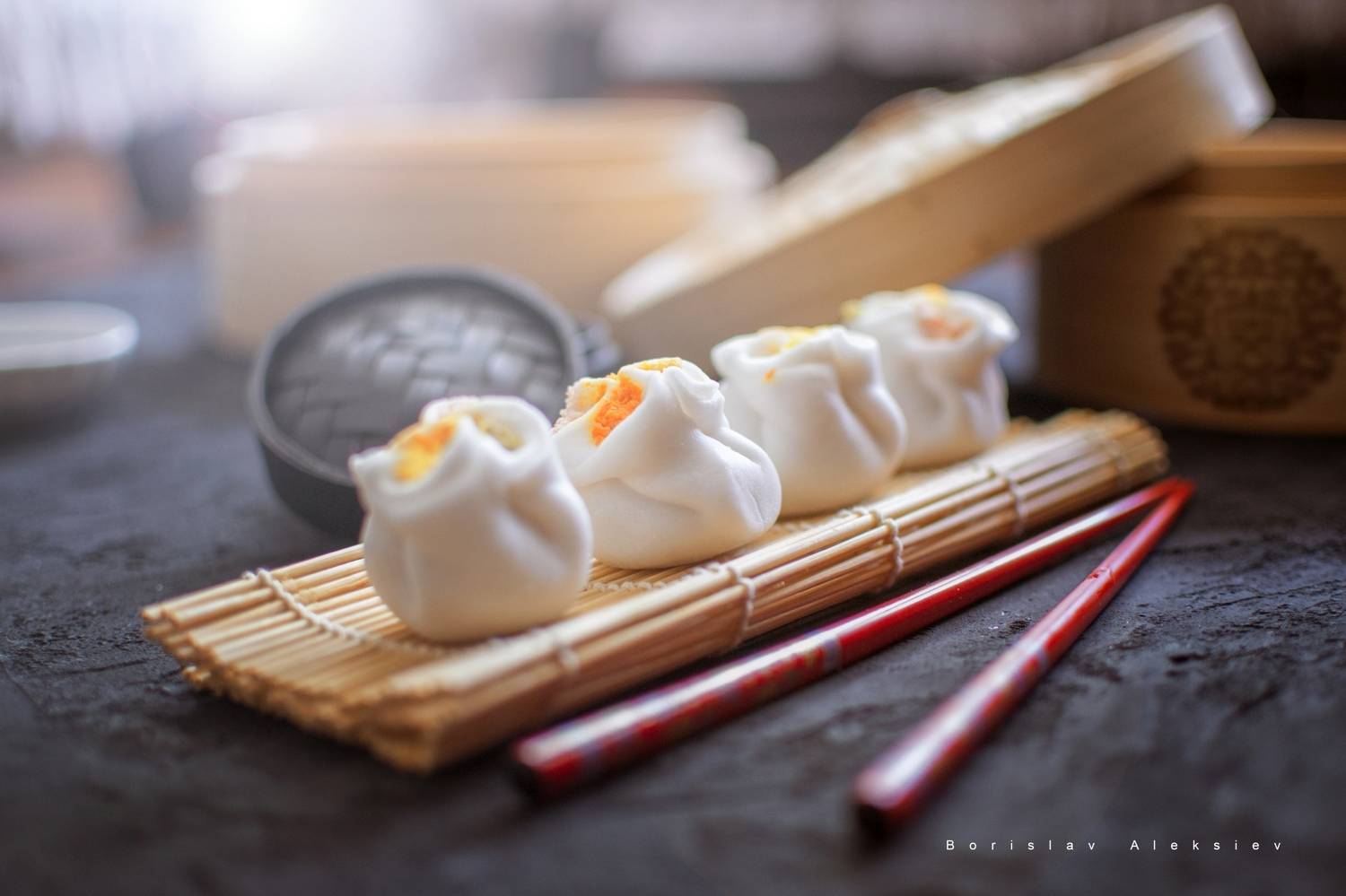 dim sum,chinese,food,interior,light,dark,white,black,studio,, Алексиев Борислав