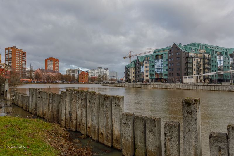 калининград, архитектура, город, река, преголя, фотография, стройка, развалины, свирин вадим, 2023, kaliningrad, architecture, city, river, pregolya, photography, construction, ruins, vadim svirin Нетуристический Калининград. фото превью